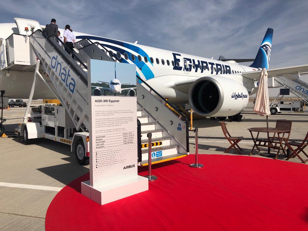 مصر للطيران تشارك في معرض دبي الدولي
