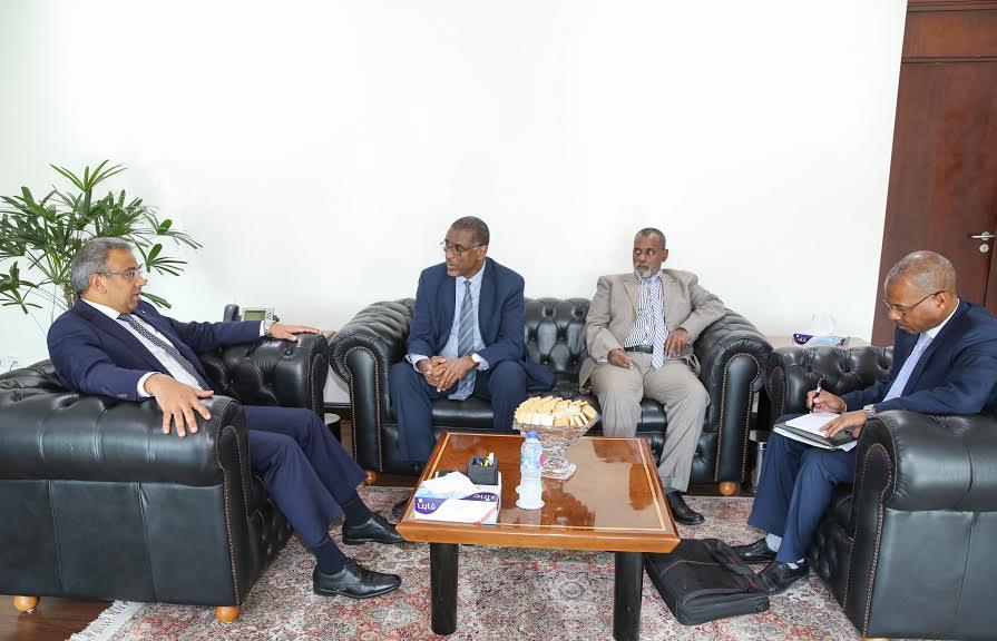 خلال زيارة الوفد الموريتاني للبريد المصري وتوقيع بروتوكول تعاون بين الجانبين