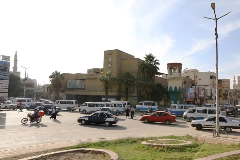 مبنى سينما أوبرا في ميدان الثقافة بسوهاج 
