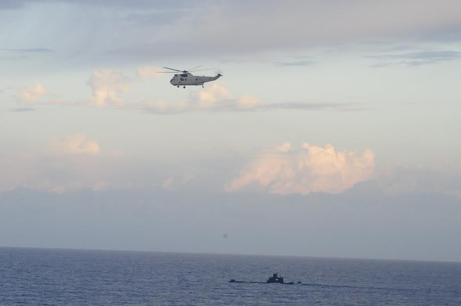 القوات البحرية تنفذ أنشطة قتالية في البحر المتوسط 