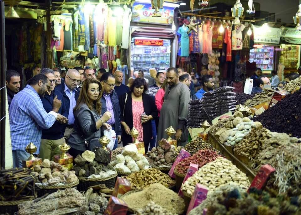 جولة الوزراء بشوارع أسوان