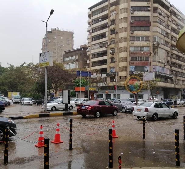 أمطار تضرب القاهرة الكبرى 