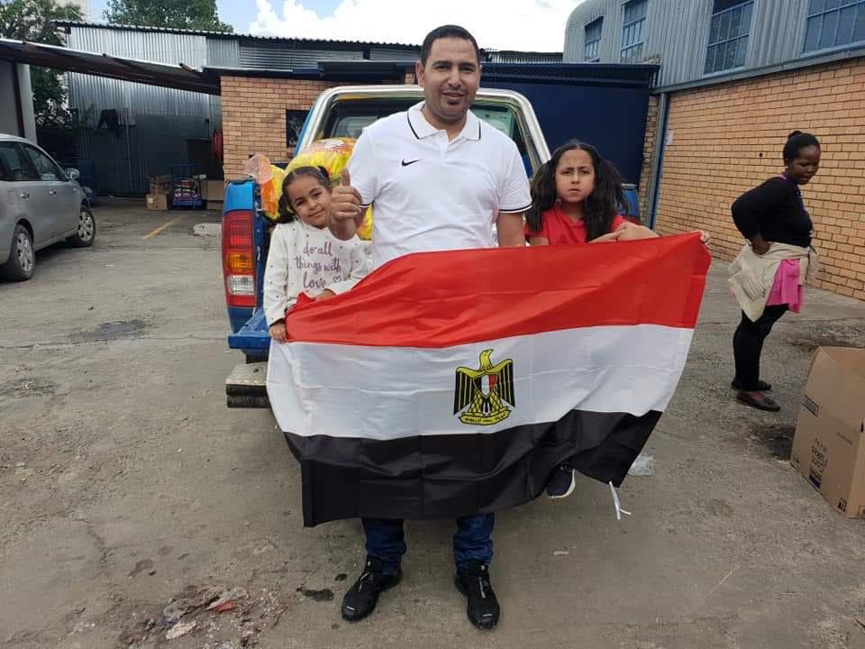 قافلة مساعدات من المصريين بالخارج إلى مملكة ليسوتو