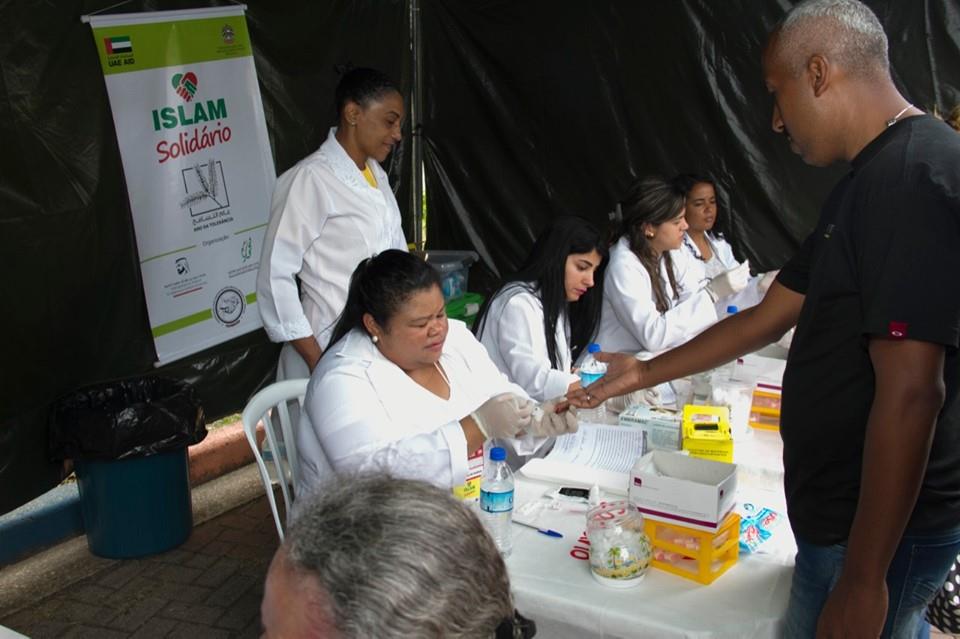 المساعدات الطبية ضمن سلسلة التضامن في البرازيل