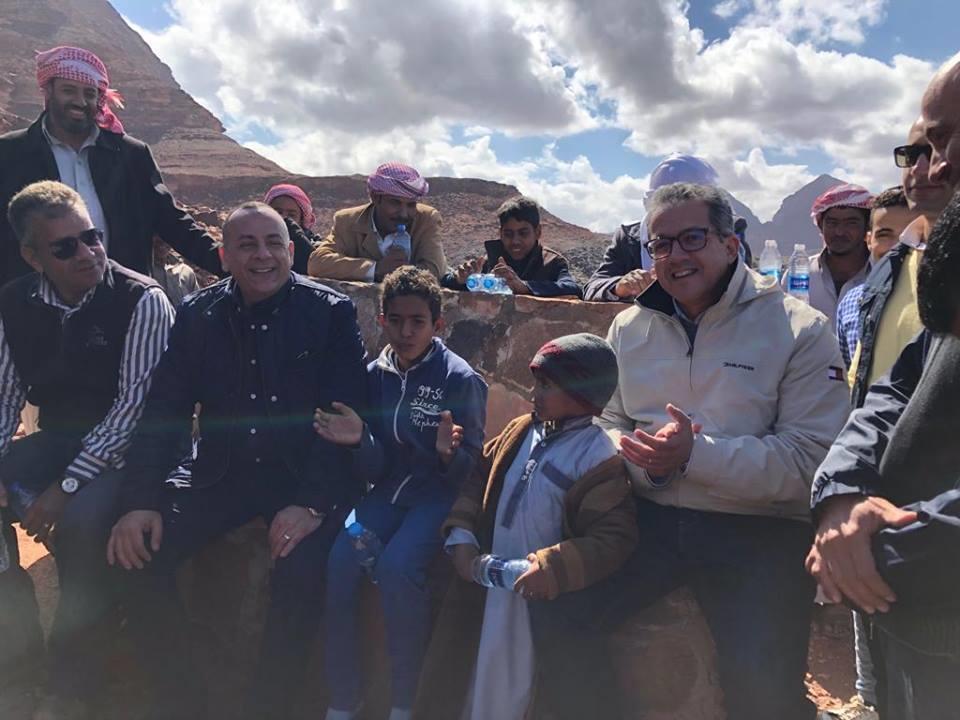 زيارة وزير الآثار لجنوب سيناء (1)
