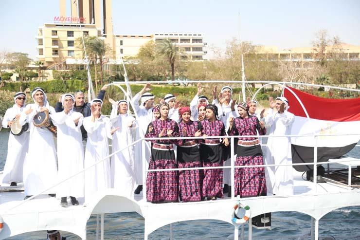 افتتاح الدورة السابعة لمهرجان أسوان الدولي للثقافة والفنون (2)