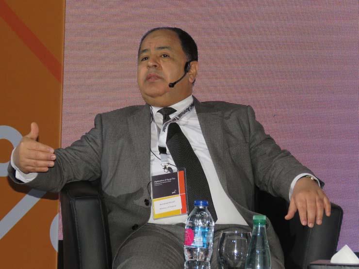 وزير المالية خلال مؤتمر التحديثات الضريبية في مصر (3)