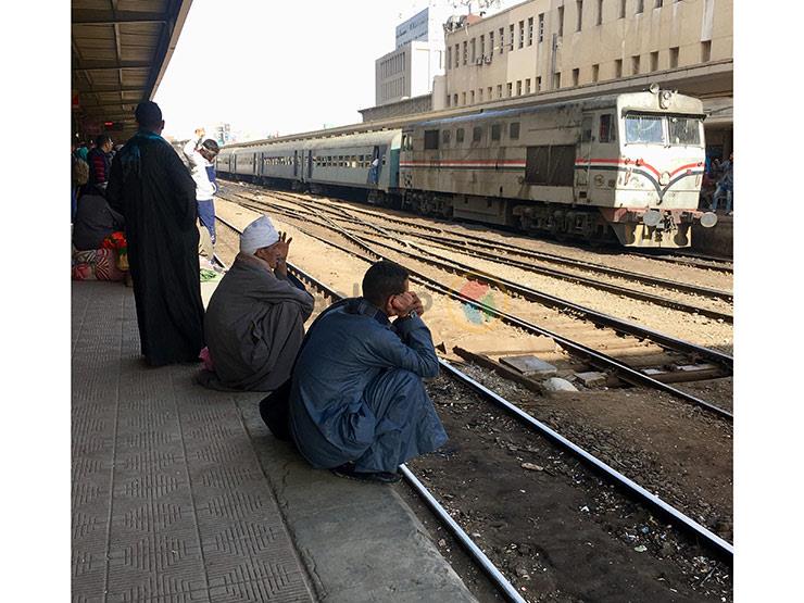 أحوال ركاب القطار بعد حادث محطة مصر (1)