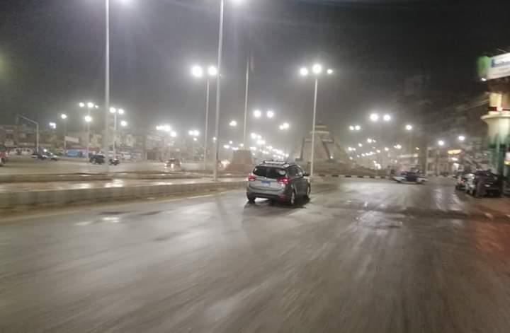 سقوط أمطار بسوهاج 2