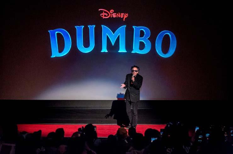 تيم بورتن يروج لفيلمه Dumbo