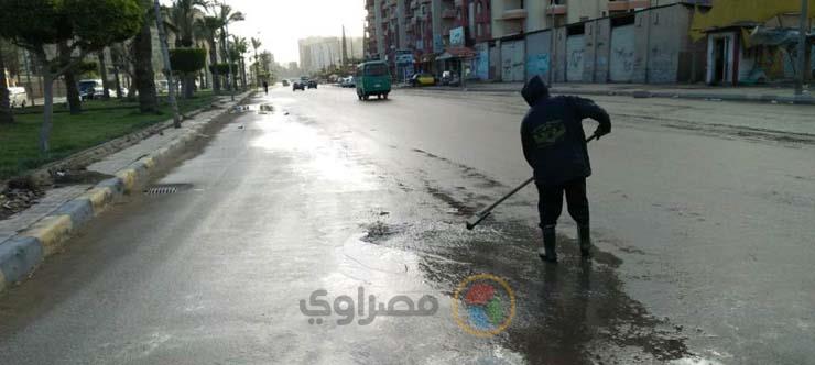 أمطار غزيرة على الإسكندرية (3)