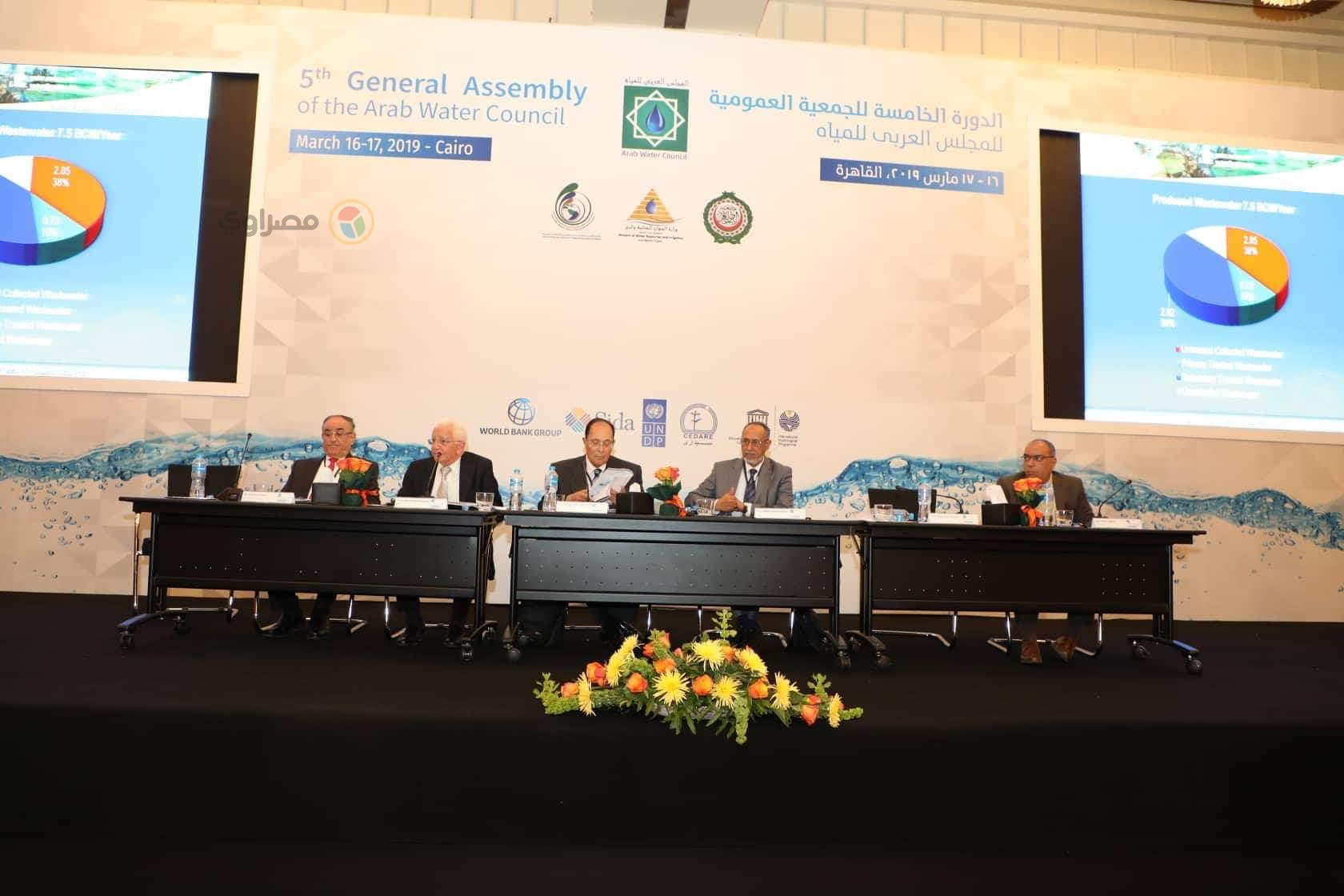 ختام فعاليات المجلس العربي للمياه (2)