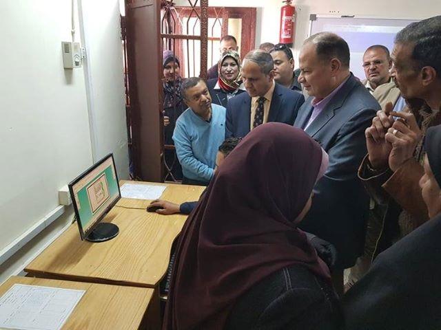 افتتاح وحدات طاقة شمسية بعدد من المدارس في الفيوم (1)
