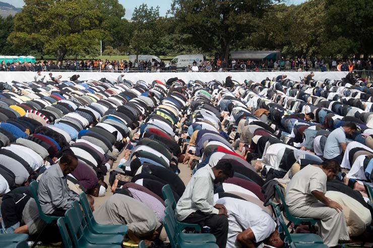  تضامنت نيوزيلندا مع ضحايا المسجدين (3)