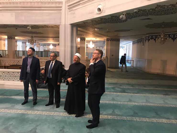 زيارة المفتي للمسجد الكبير في موسكو (4)