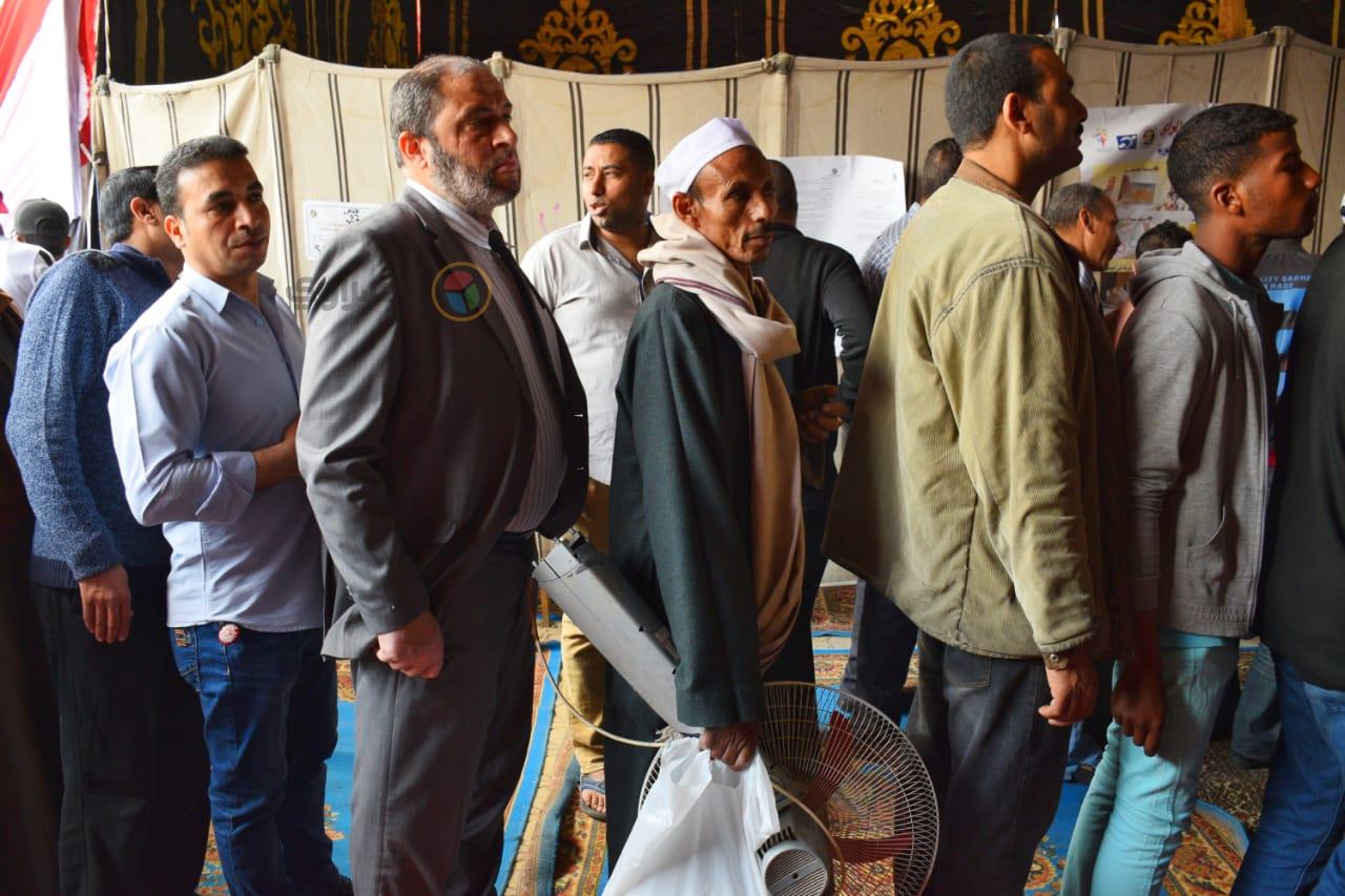  اللجنة الانتخابية  بمحطة سكة حديد مصر (2)