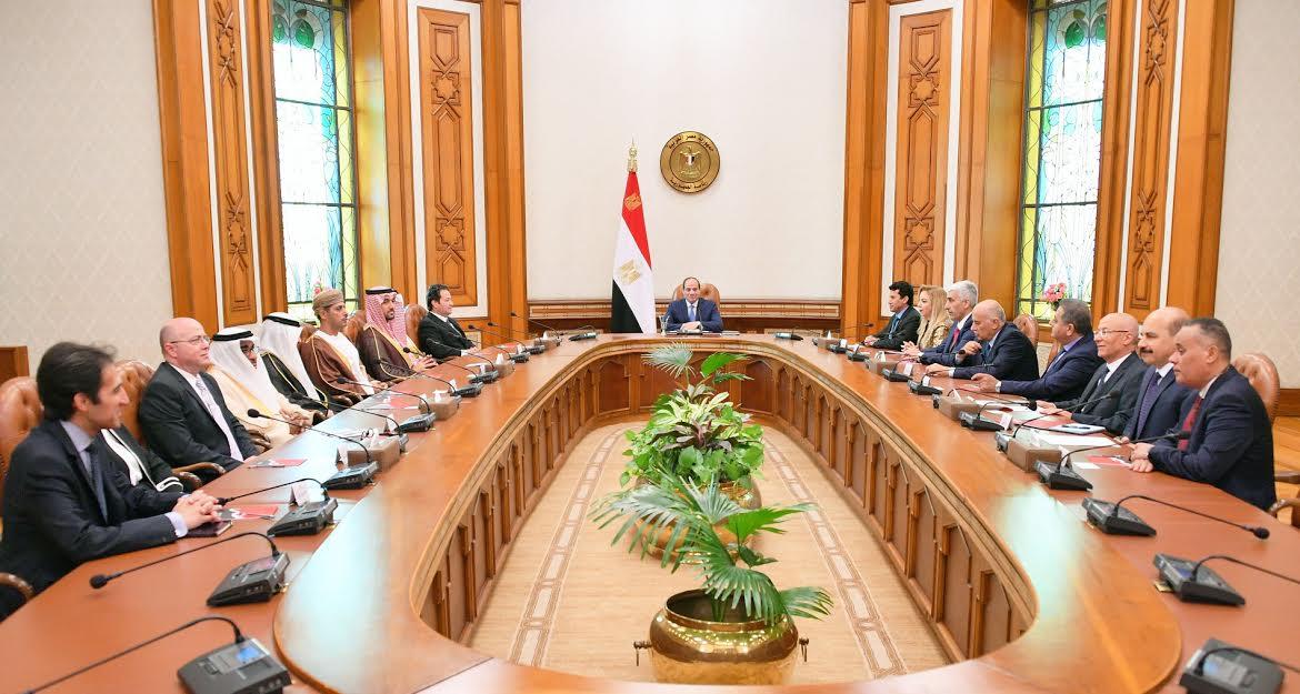 اجتماع الرئيس السيسي مع وزراء الشباب العرب (3)