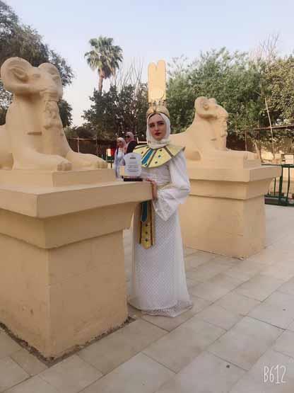 القرية الفرعونية تتوج ملكة جمال الحجاب لعام 2019 (1)