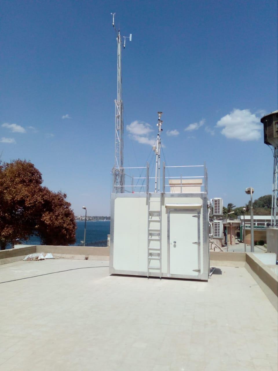 إنشاء أول محطة رصد لحظية لرصد ملوثات الهواء (1)