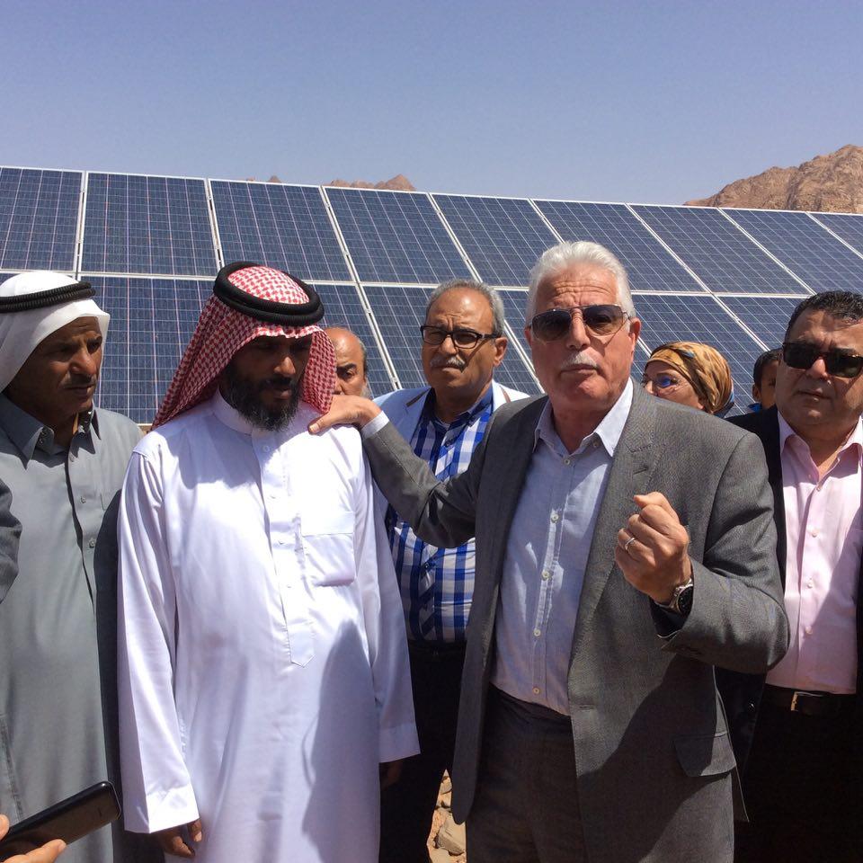 افتتاح محطة الطاقة الشمسية  (7)