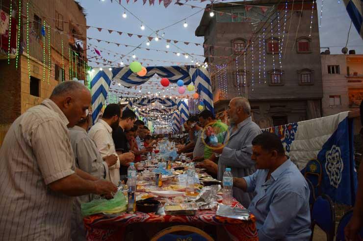  إفطار جماعي بدمياط