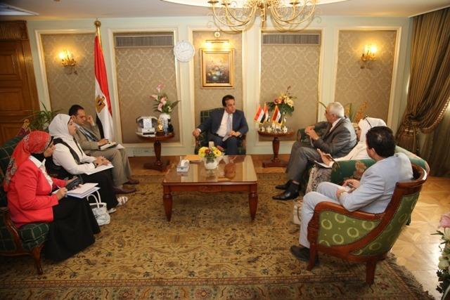  وزير التعليم العالي يستقبل السفير العراقى بالقاهرة​ (2)