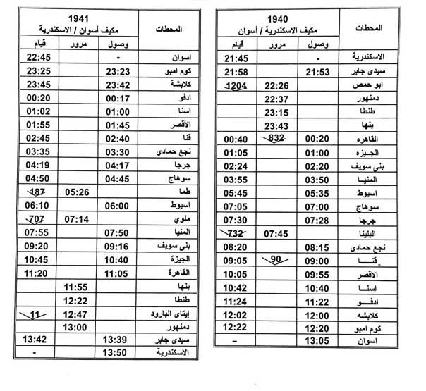 مواعيد تشغيل القطارات الإضافية في عيد الفطر  (3)