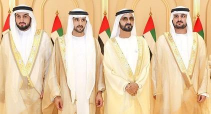 زفاف أبناء حاكم دبي (3)