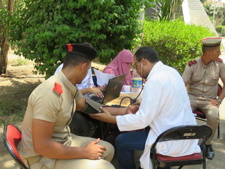 مديرية أمن أسيوط تنظم حملة للتبرع بالدم (2)