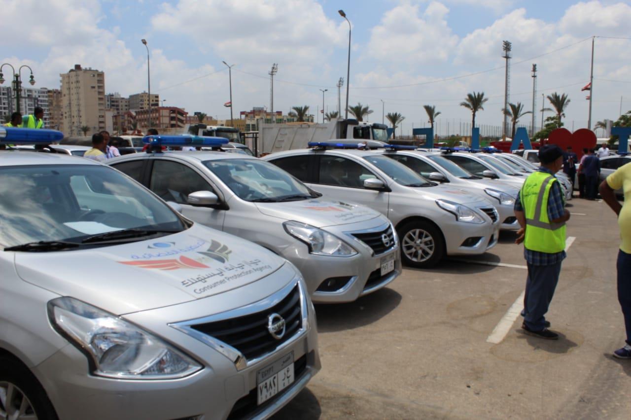سيارات الضبطية القضائية لحماية المستهلك في الإسكندرية (2)