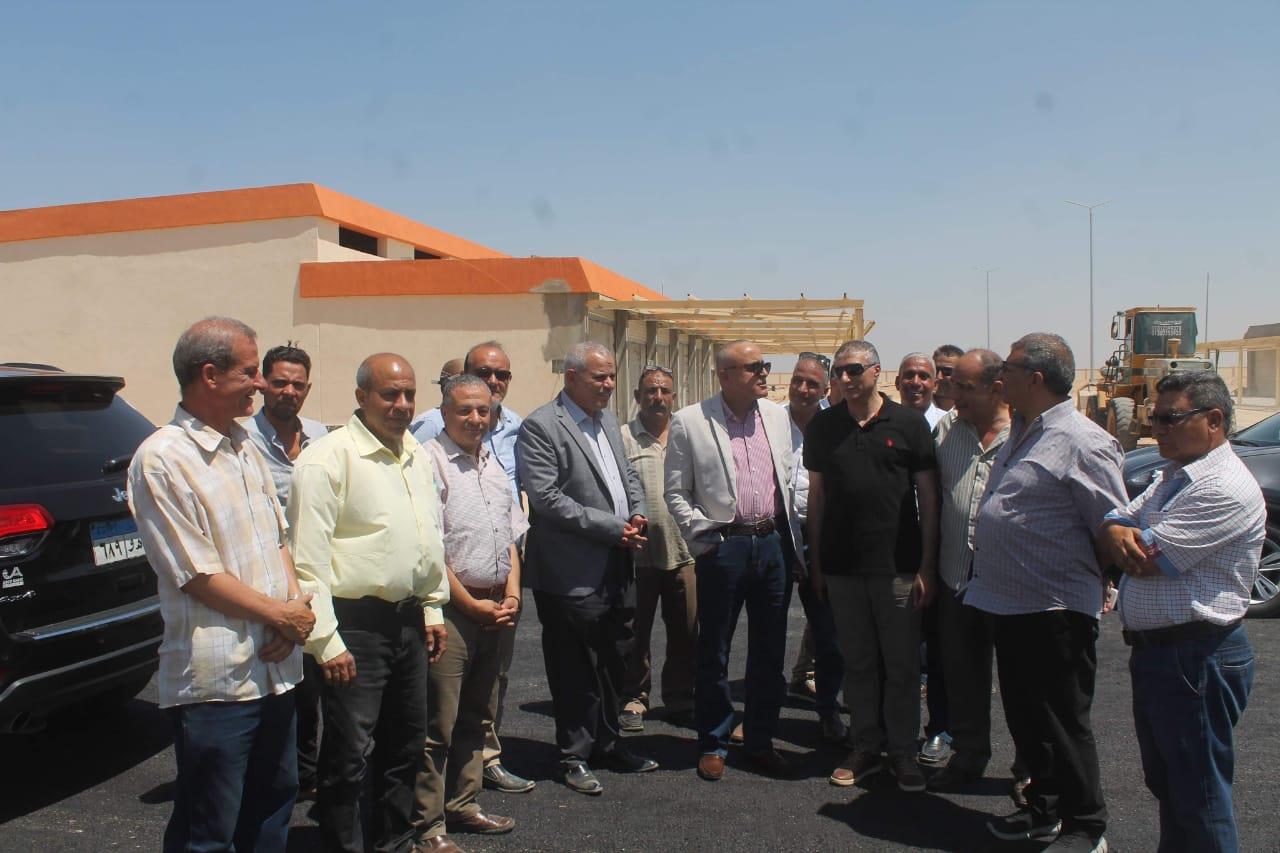 افتتاح محطة المحولات بمنطقة المطورين الصناعيين في مدينة السادات (1)