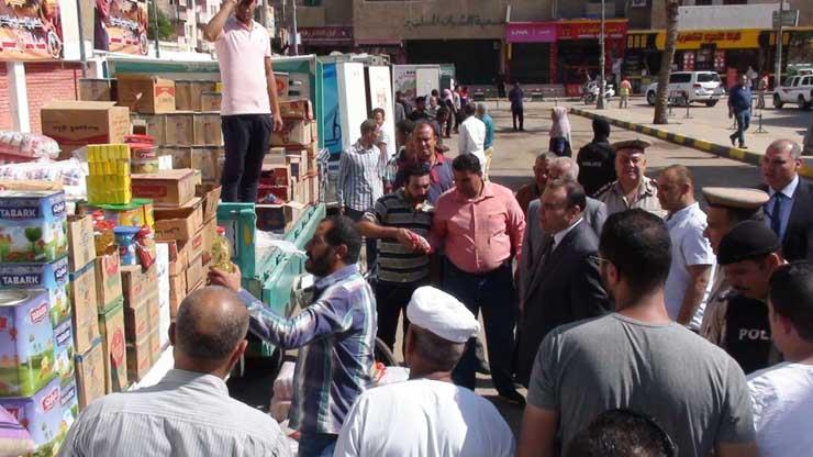 مدير أمن المنوفية يتفقد منافذ أمان (1)