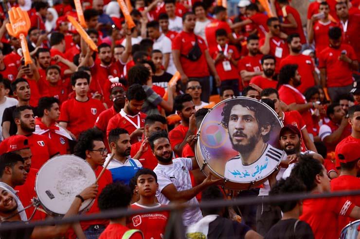 الجماهير تتوافد على ستاد القاهرة لمشاهدة مباراة المنتخب المصري (1)