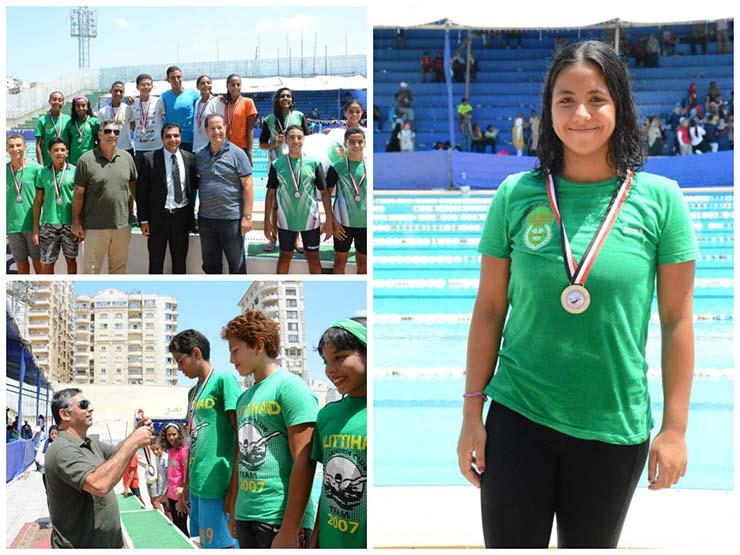 تكريم الفائزين ببطولة الإسكندرية للسباحة للناشئين