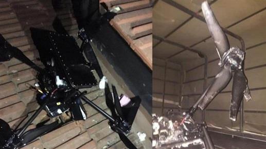 اضرار مادي في المركز الإعلامي لحزب الله