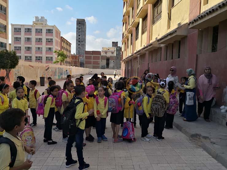 مدارس الإسكندرية تستقبل تلاميذ المنظومة الجديدة (3)