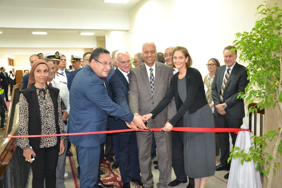 افتتاح مركز تميز بجامعة الإسكندرية (1)