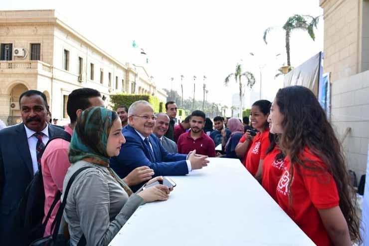 مهرجان بجامعة القاهرة لاستقبال الطلاب الجدد والقدامى (1)