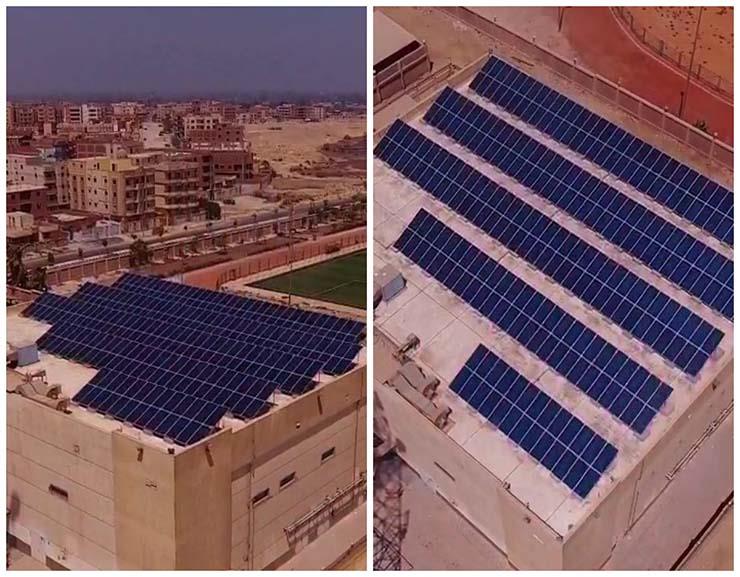 فودافون تبدأ تشغيل أول مبانيها بالطاقة الشمسية (1)