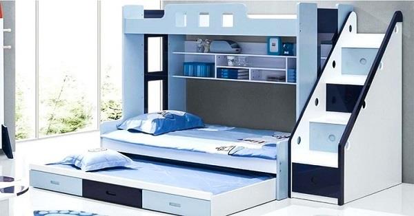 وفر مساحة في غرفة نوم أطفالك باستخدام هذا السرير بطابقين