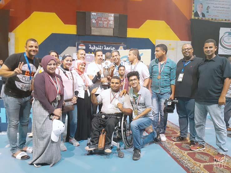 جامعة المنيا تحصد 18 ميدالية في أسبوع متحدي الإعاقة (5)