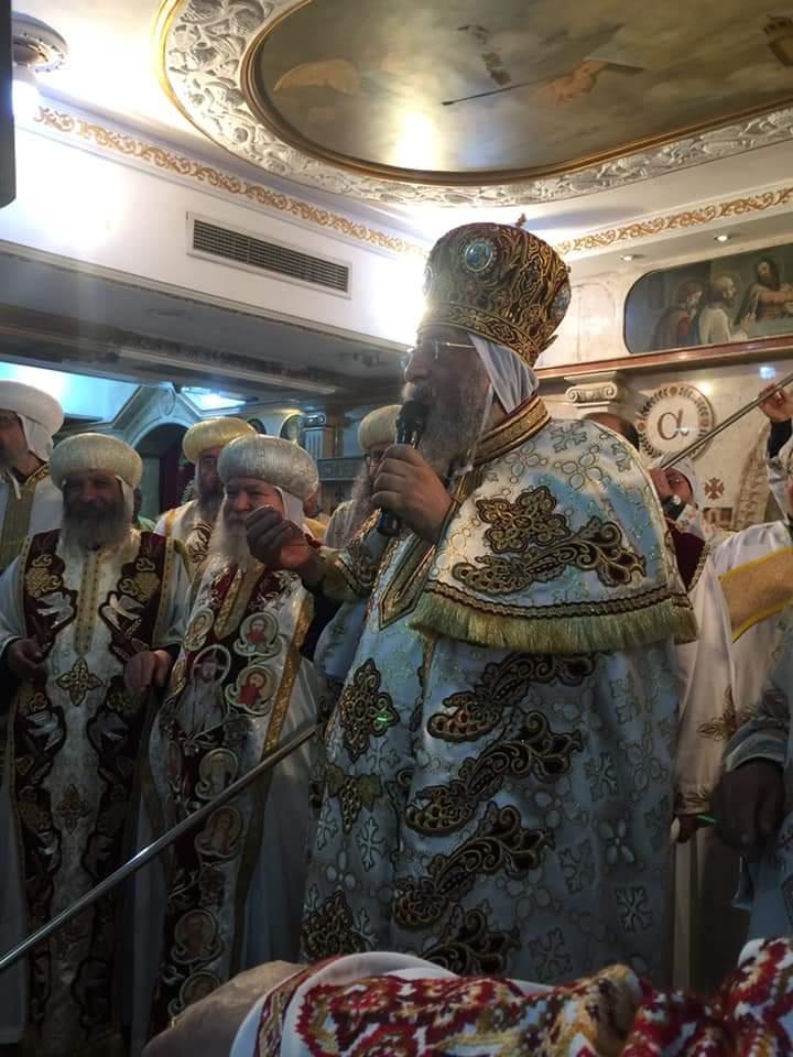  البابا تواضروس يترأس قداس تدشين مطرانية سوهاج