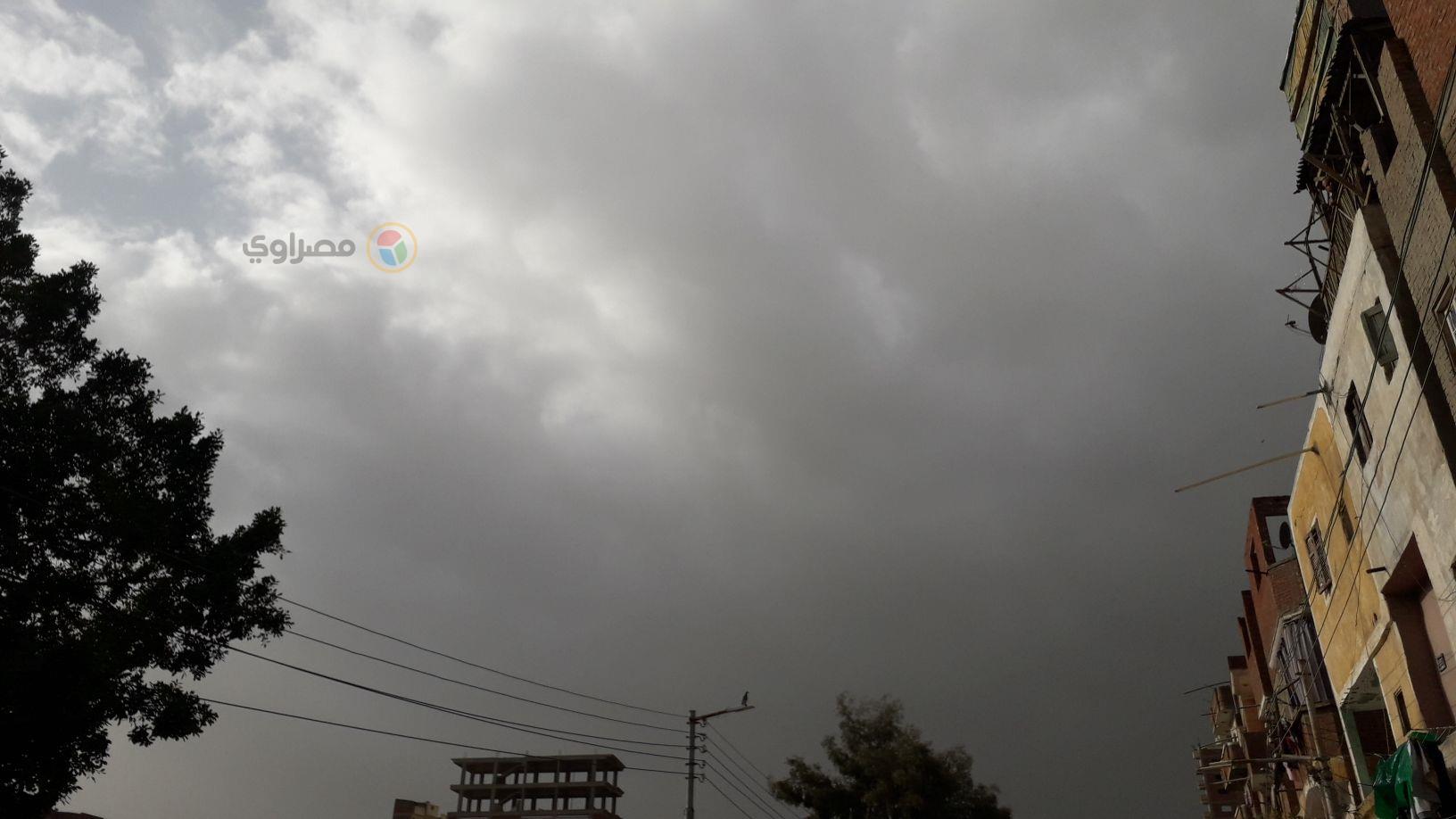 غيوم في سماء محافظة كفر الشيخ