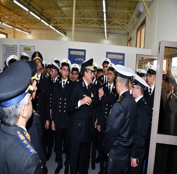  أكاديمية الشرطة تستقبل زيارة لطلبة الكلية البحرية