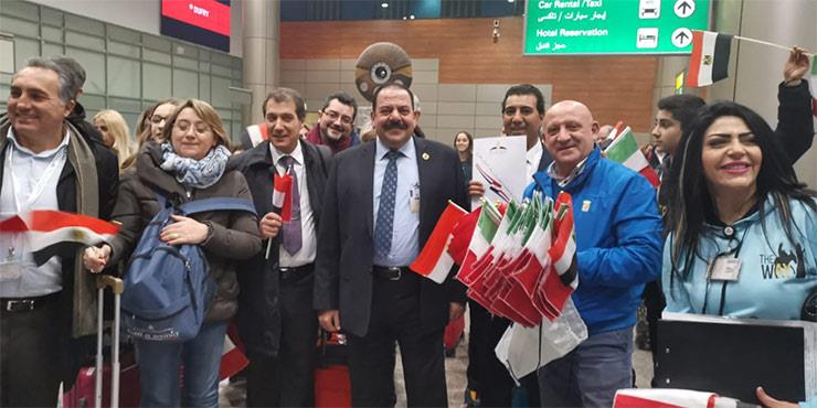 وفد إيطالي يصل القاهرة لإحياء مسار العائلة المقدسة 