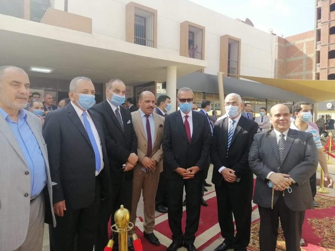وزير العدل يفتتح محكمة شبين القناطر بعد تطويرها  