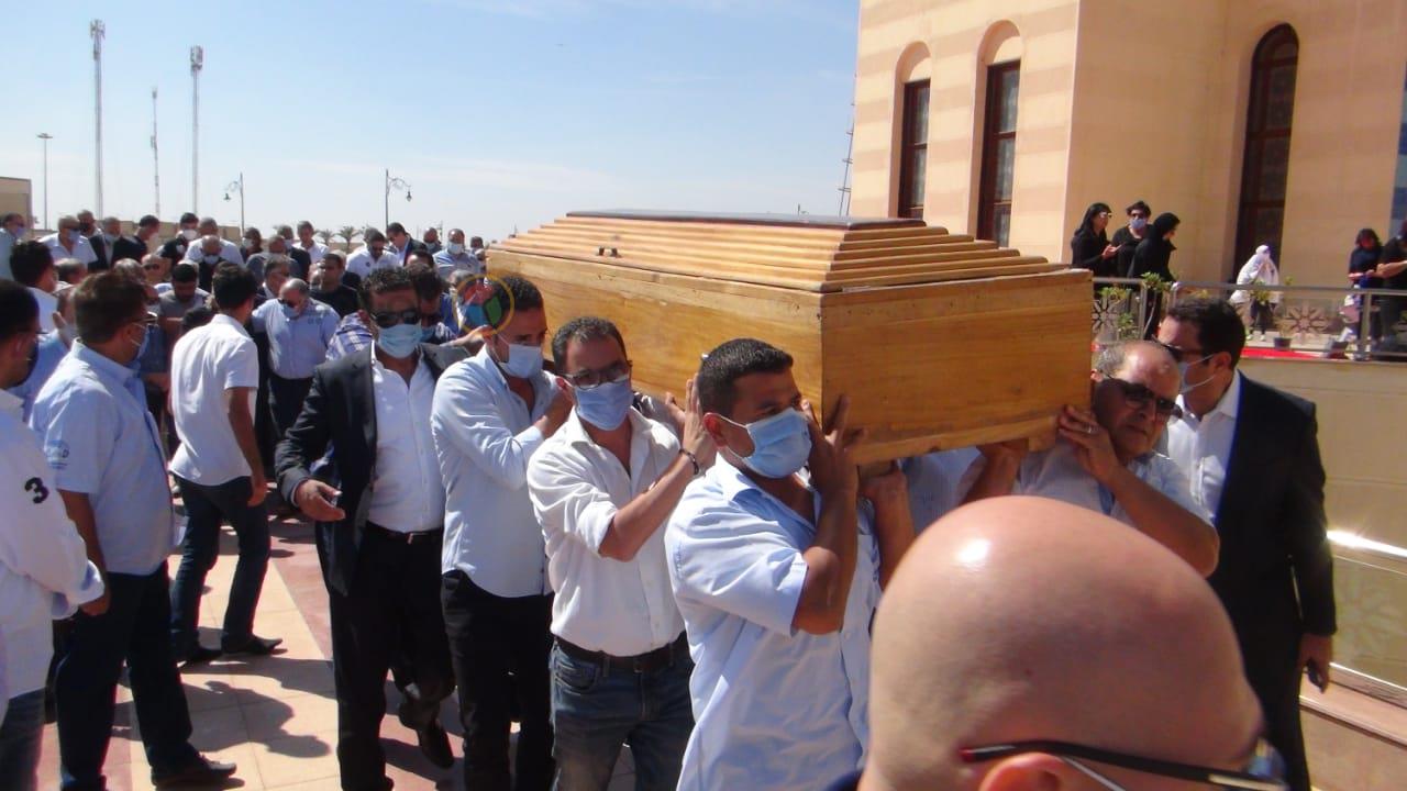 تشييع جنازة أرملة الفريق سعد الدين الشاذلي