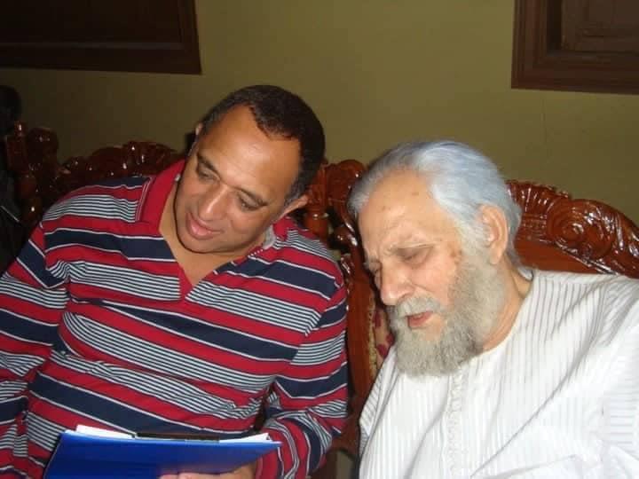 عمر الحريري والمخرج حسني صالح
