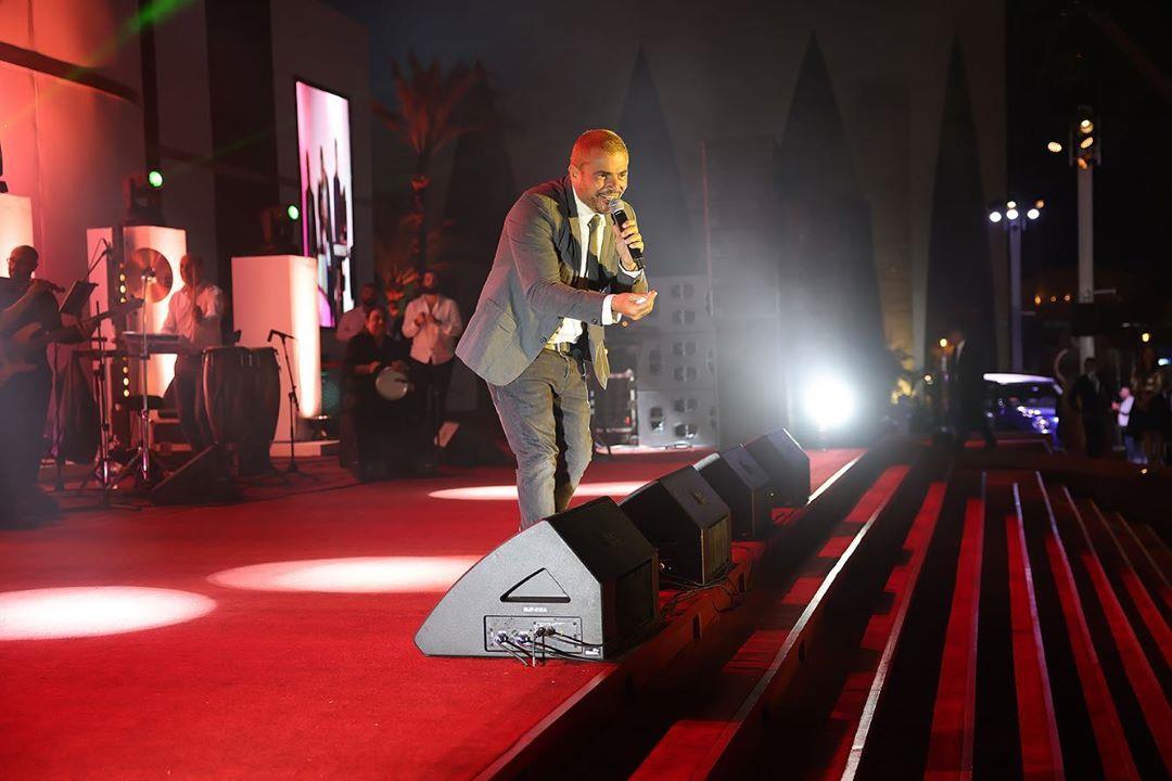 حفل عمرو دياب في مهرجان الجونة 2020