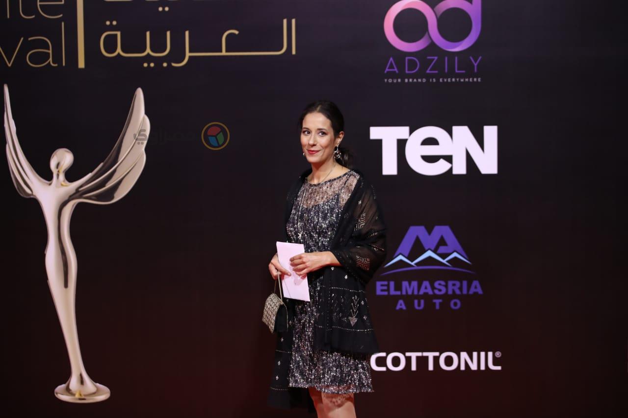 النجوم في افتتاح مهرجان الفضائيات العربية 